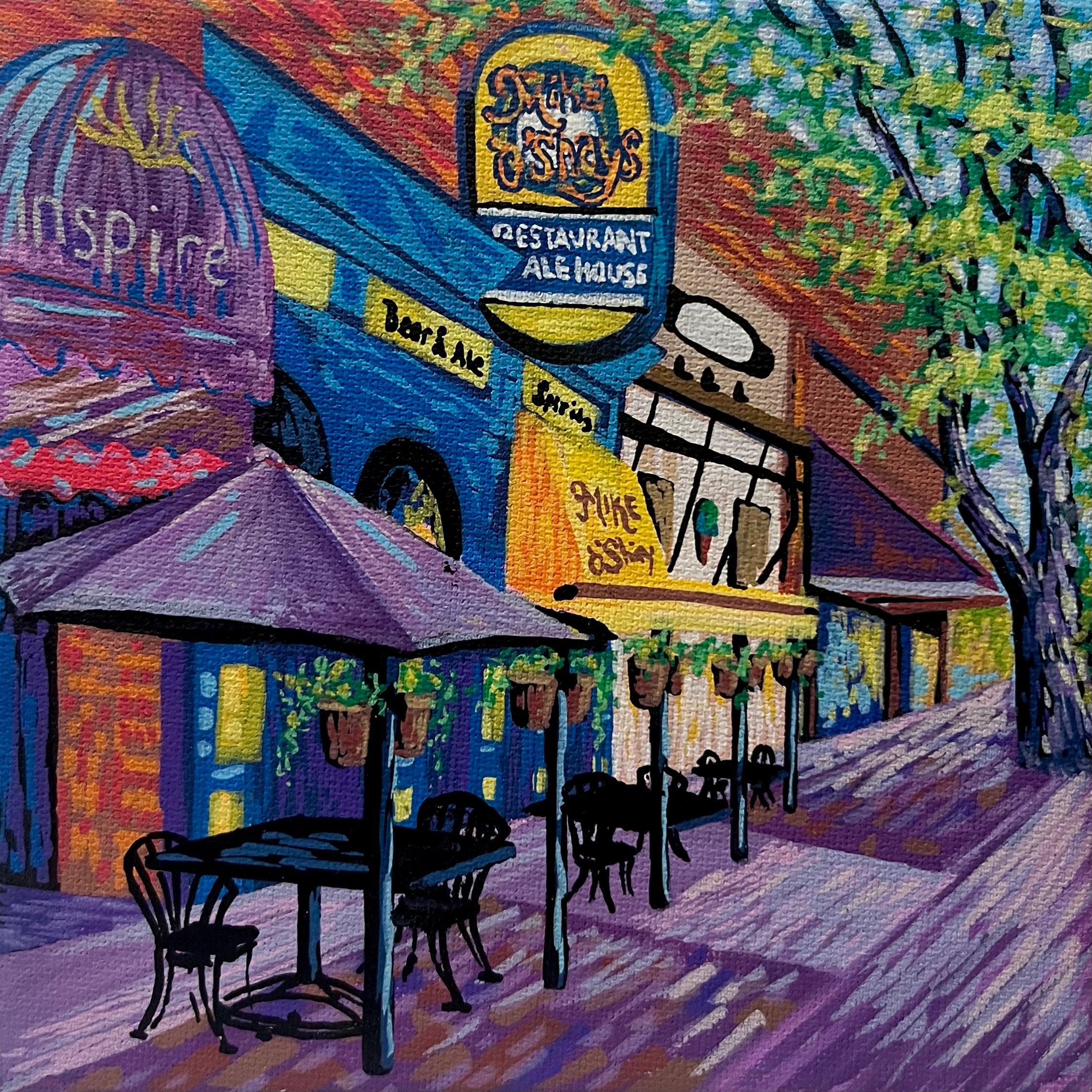 Mike’s - 6x6 Acrylic Mini Doodle