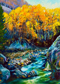 Aspen River - 8”x10” PRINT