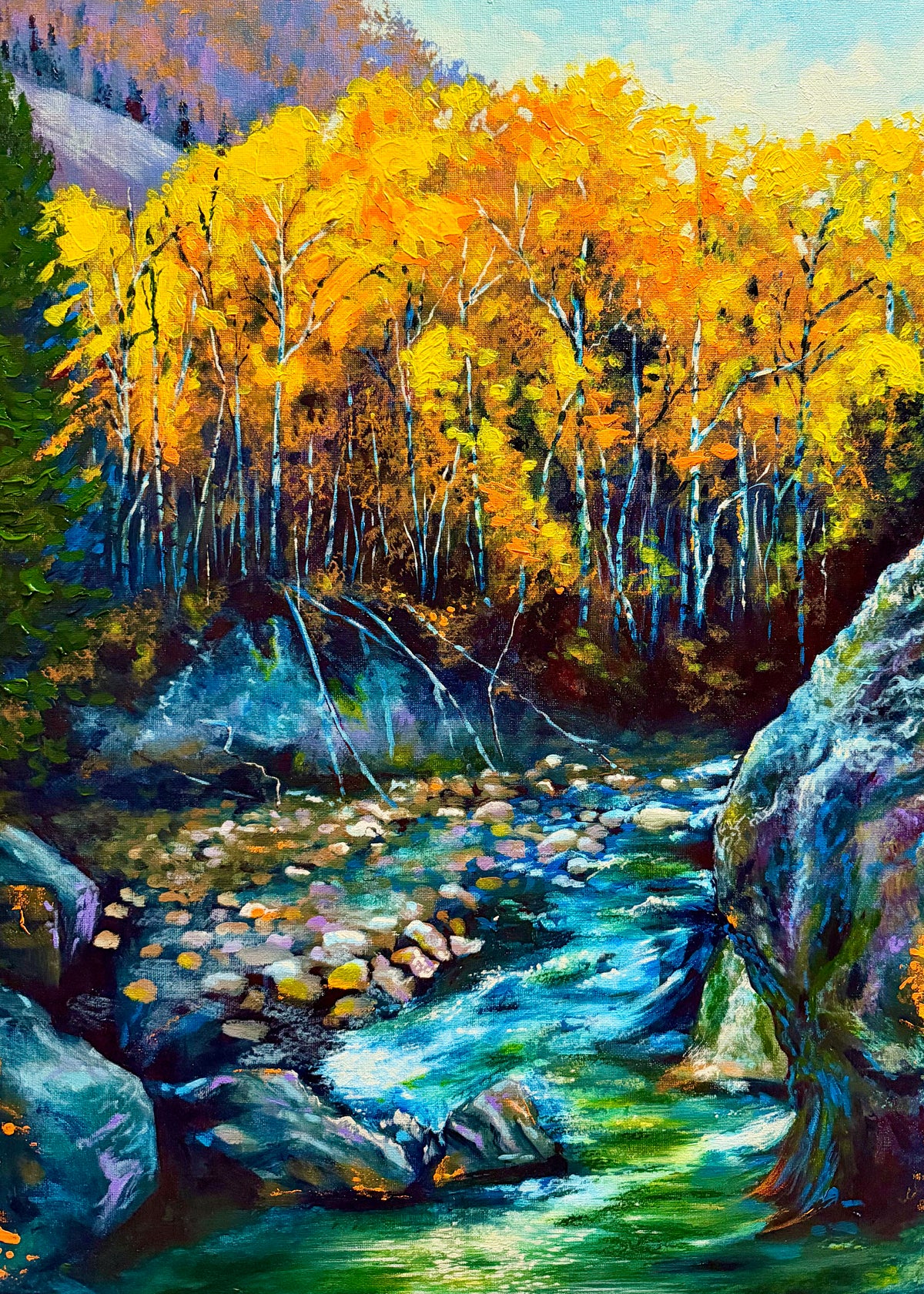 Aspen River - 8”x10” PRINT