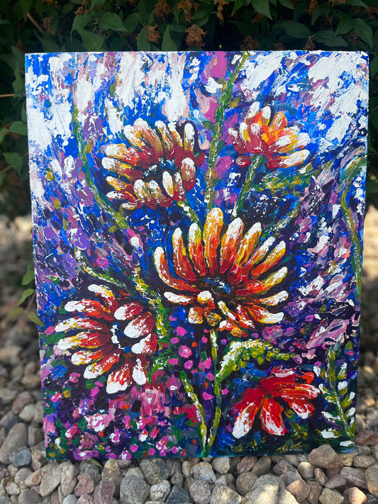 Rainbow Floral
