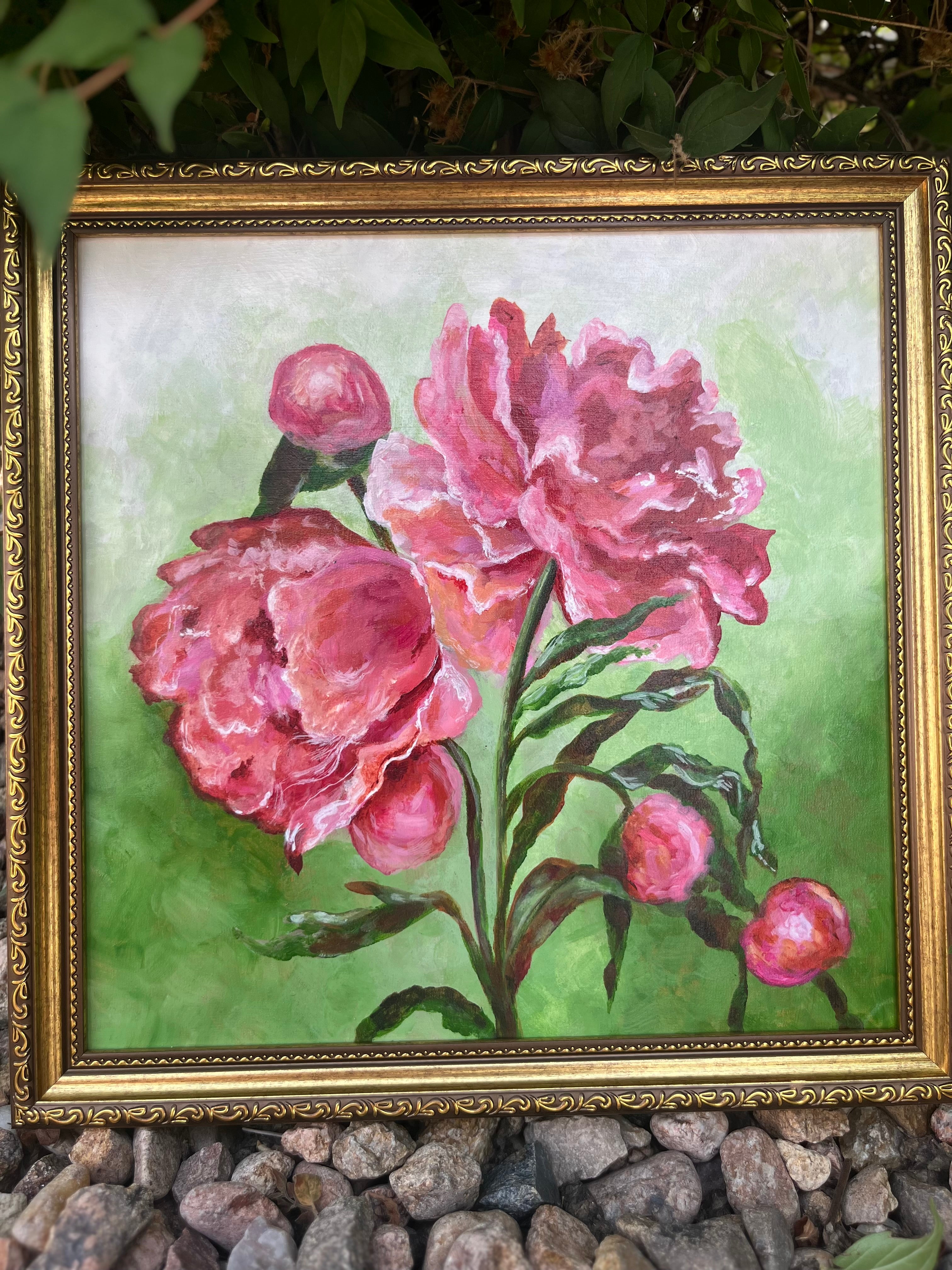 Sloppy Peonies