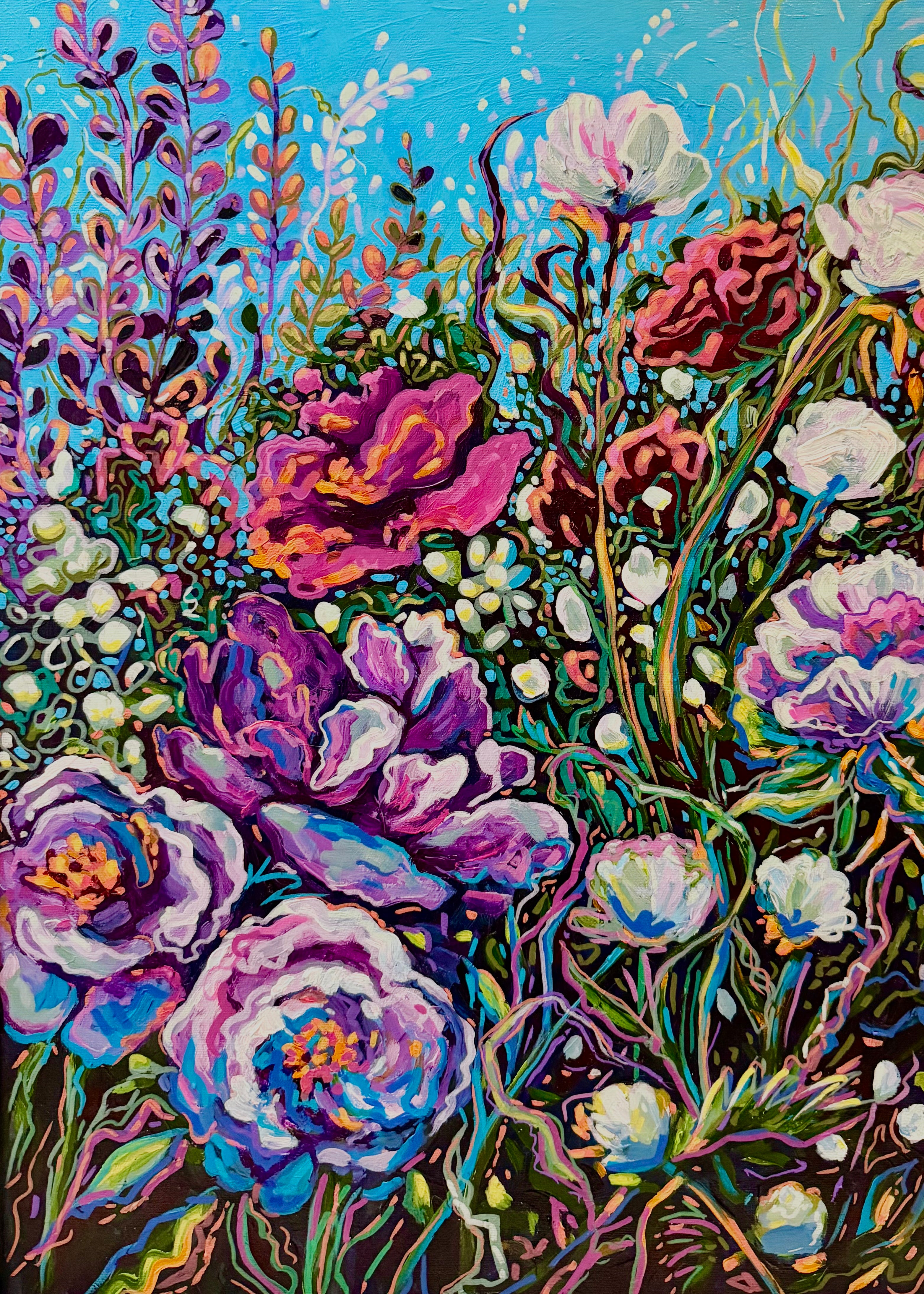 Floral Dreamscape - 5”x7” Print
