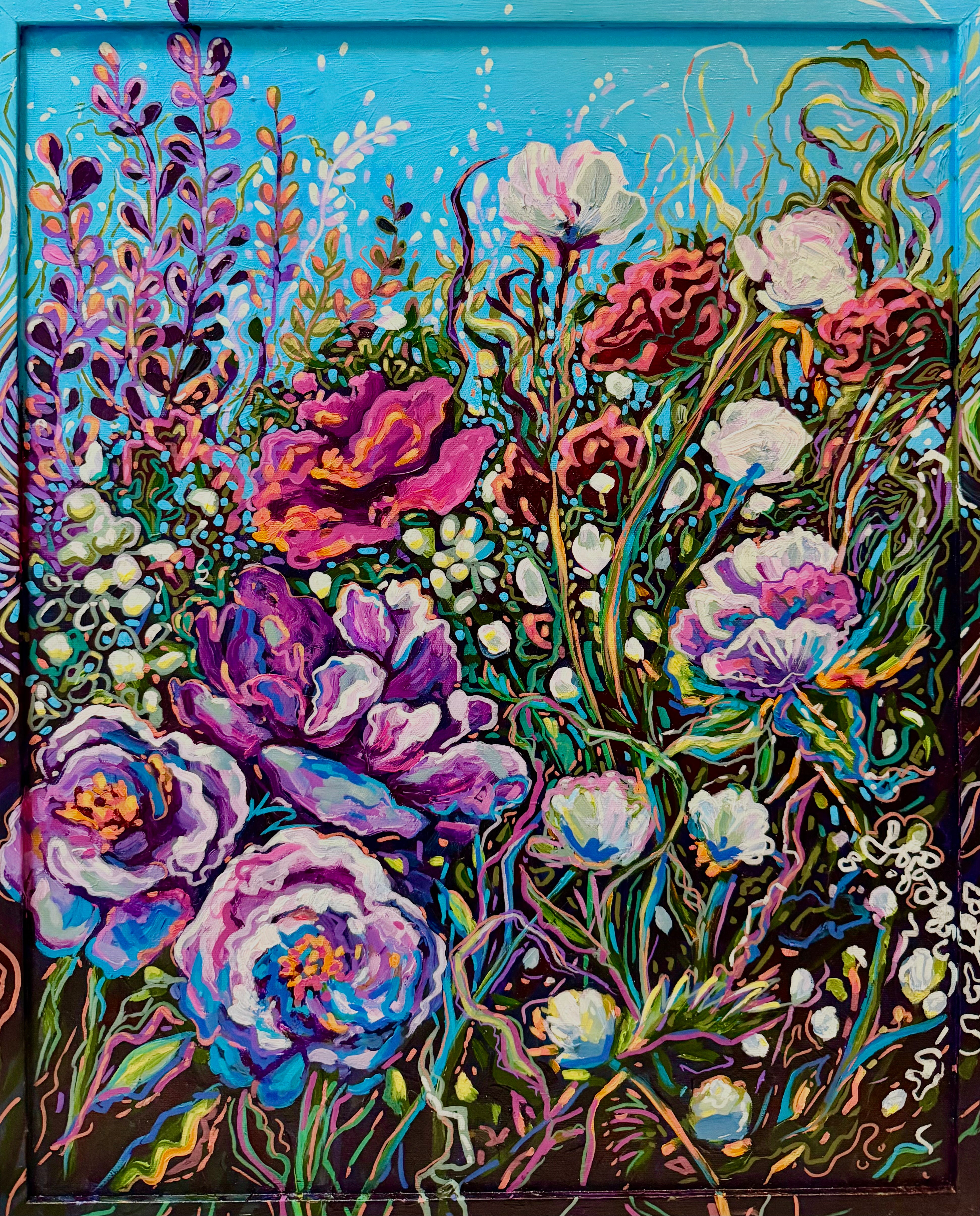 Whimsical Floralscape