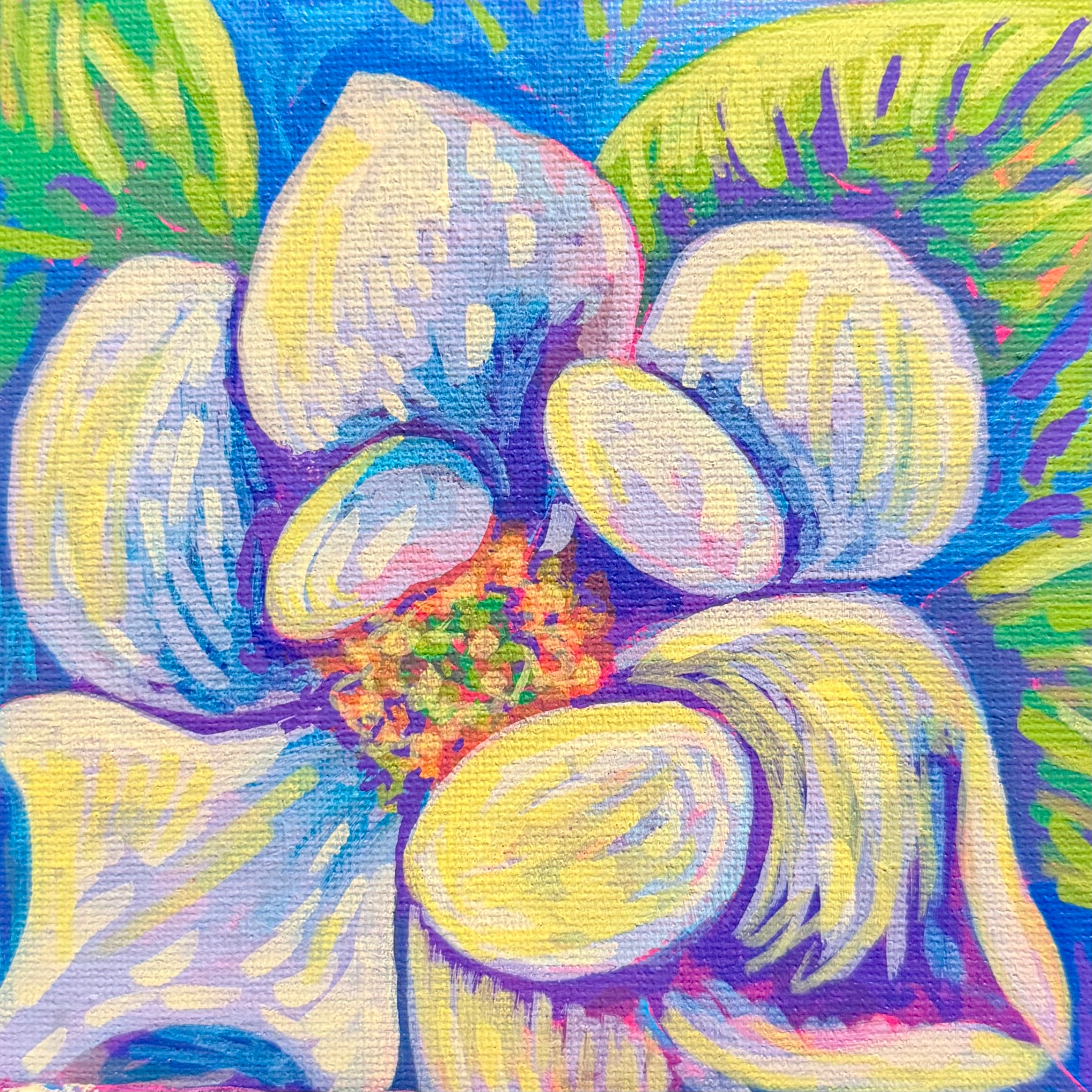 Magnolia - Acrylic 5x5 Mini Original