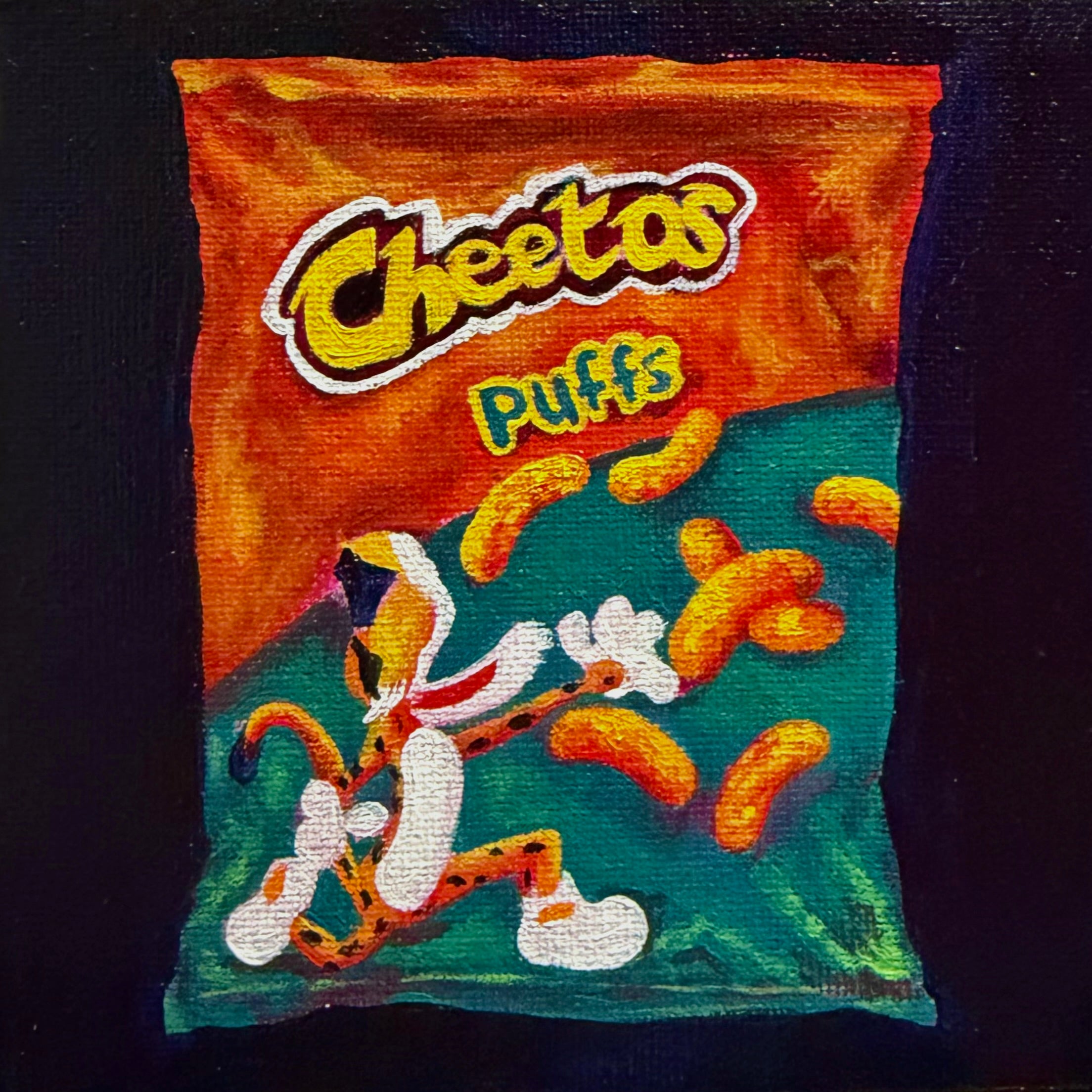 Puffs - Acrylic 5x5 Mini Original